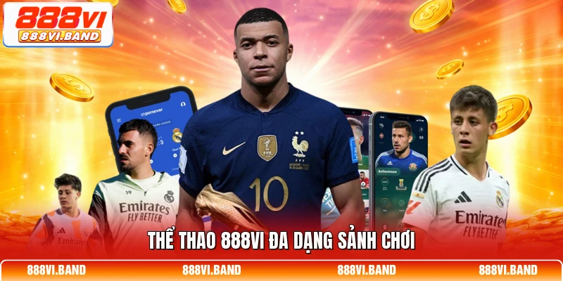 Thể thao 888vi đa dạng sảnh chơi